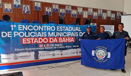 Representantes de Itagi Participam de Encontro Estadual para Fortalecimento das Guardas Municipais