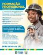 Cursos gratuitos de qualificação profissional são ofertados em parceria com o SENAI