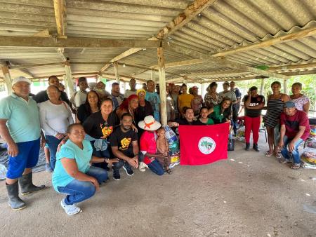 Ação integrada leva cidadania e serviços essenciais ao Acampamento Joares Araújo