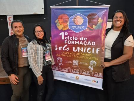 Município participa de ciclo de formação do Selo UNICEF 2025-2028 em Vitória da Conquista 